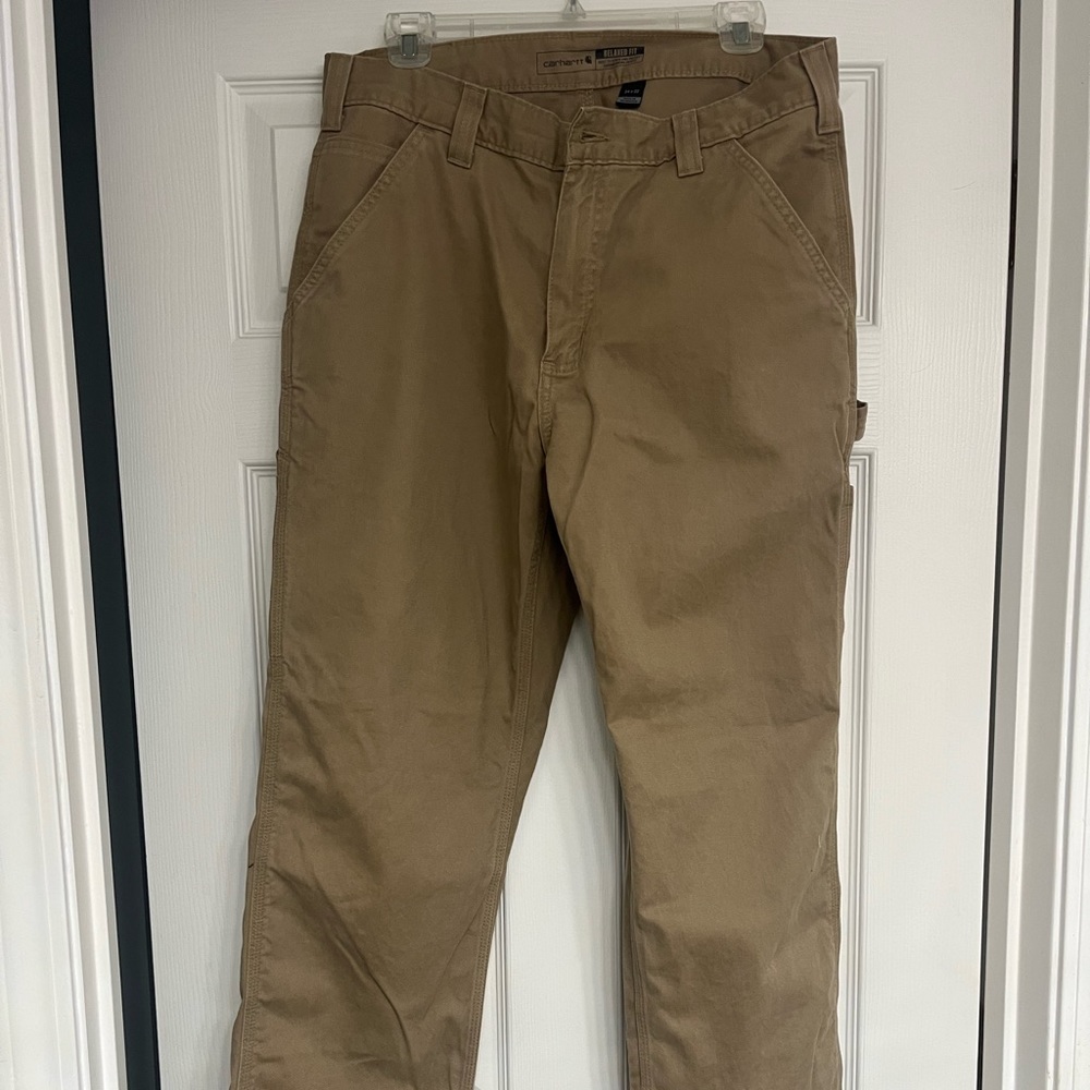 Carhartt relaxed fit utility work pants size 34x32